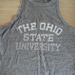 women's grey Ohio State tank top